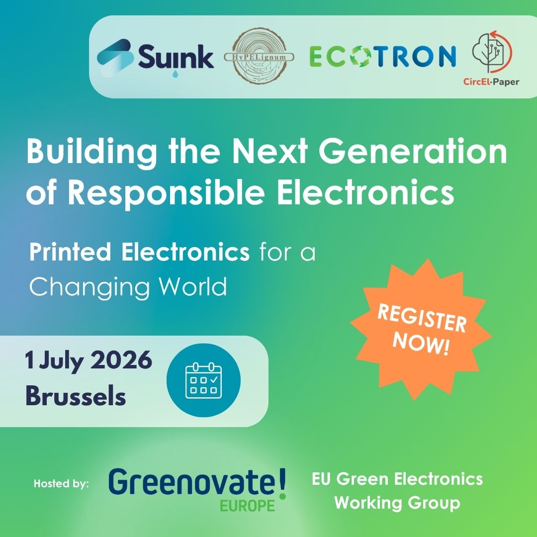 Paper-based printed electronics - easy to recycle, resource-saving © Antoine Julien/Grenoble INP - Pagora